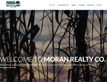 Tablet Screenshot of moranrealtyco.com